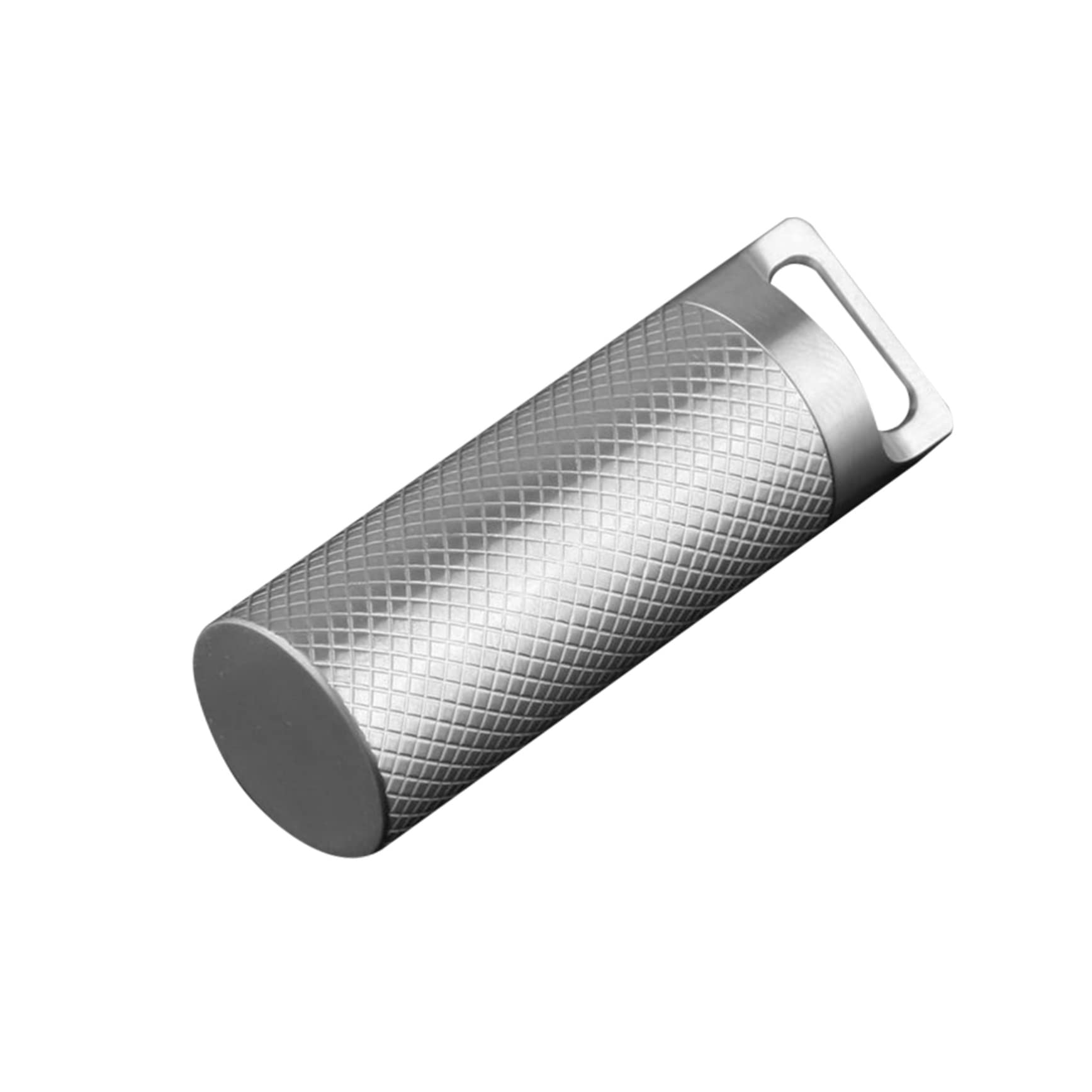 GAFOKI Alloy Mini Pill Case Keychain - Portable Waterproof Medicine Organizer for Daily Pills & Vitamins - Perfect for Travel, Gym, and On-the-Go Use