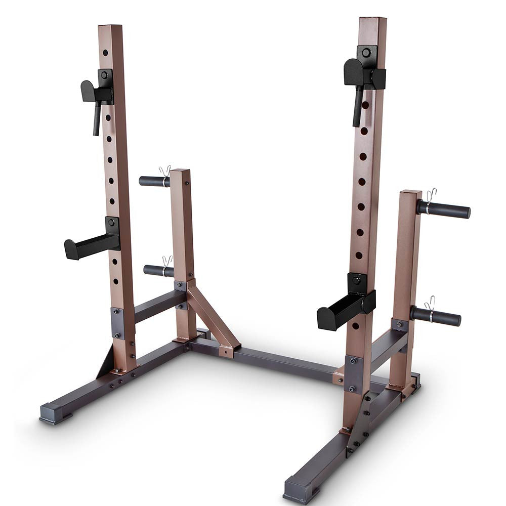 SteelBody STB 70105 Heavy Duty Squat Rack & Power Cage - Home Gym Equipment for Weight Lifting, Strength Training & CrossFit Workouts | Perfect for Garage & Basement Gym Setup