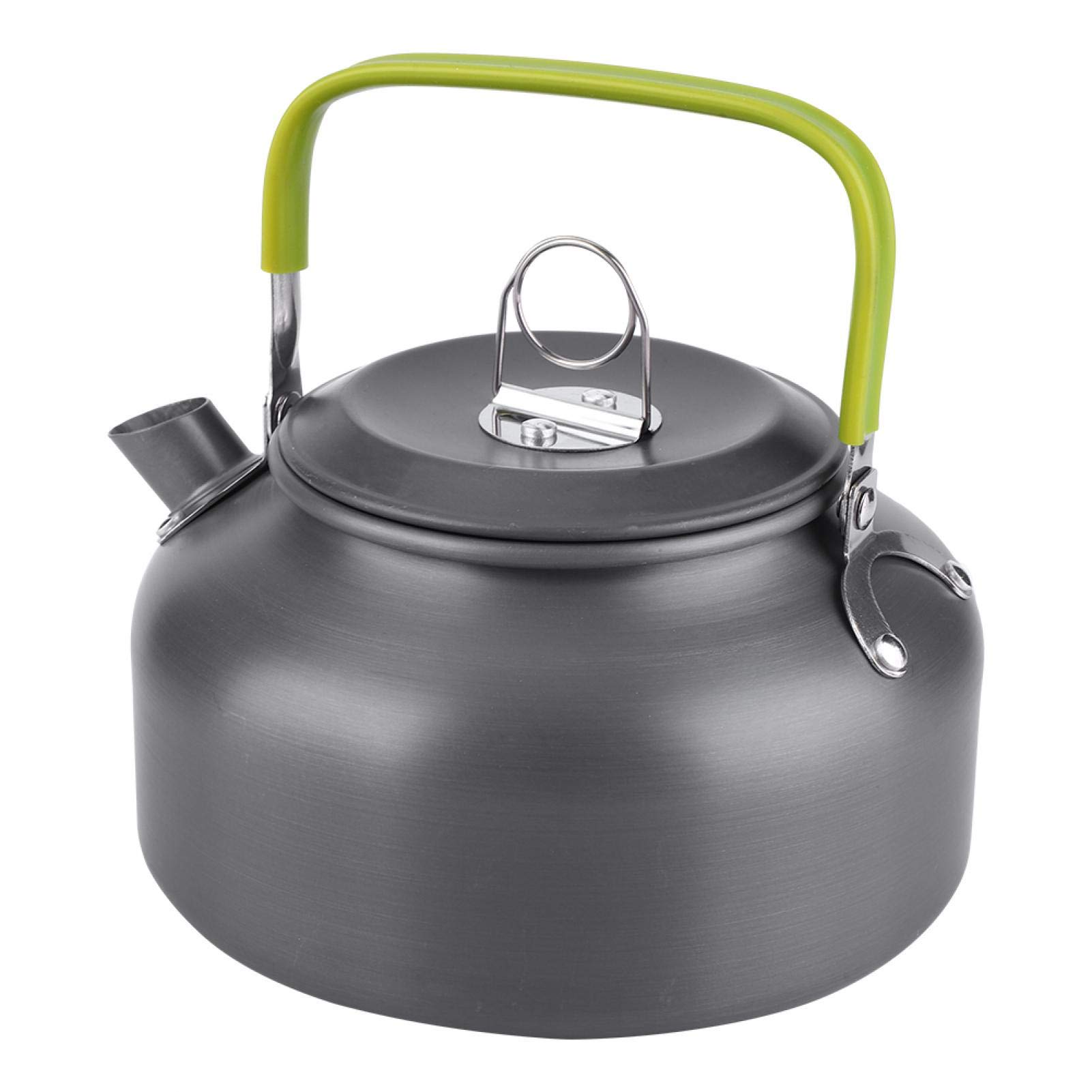 800ML Portable Water Kettle - Ultralight Stainless Steel Camping Kettle for Hiking, Backpacking & Outdoor Adventures | Perfect for Boiling Water, Making Tea & Coffee on Camping Trips, Picnics & BBQs