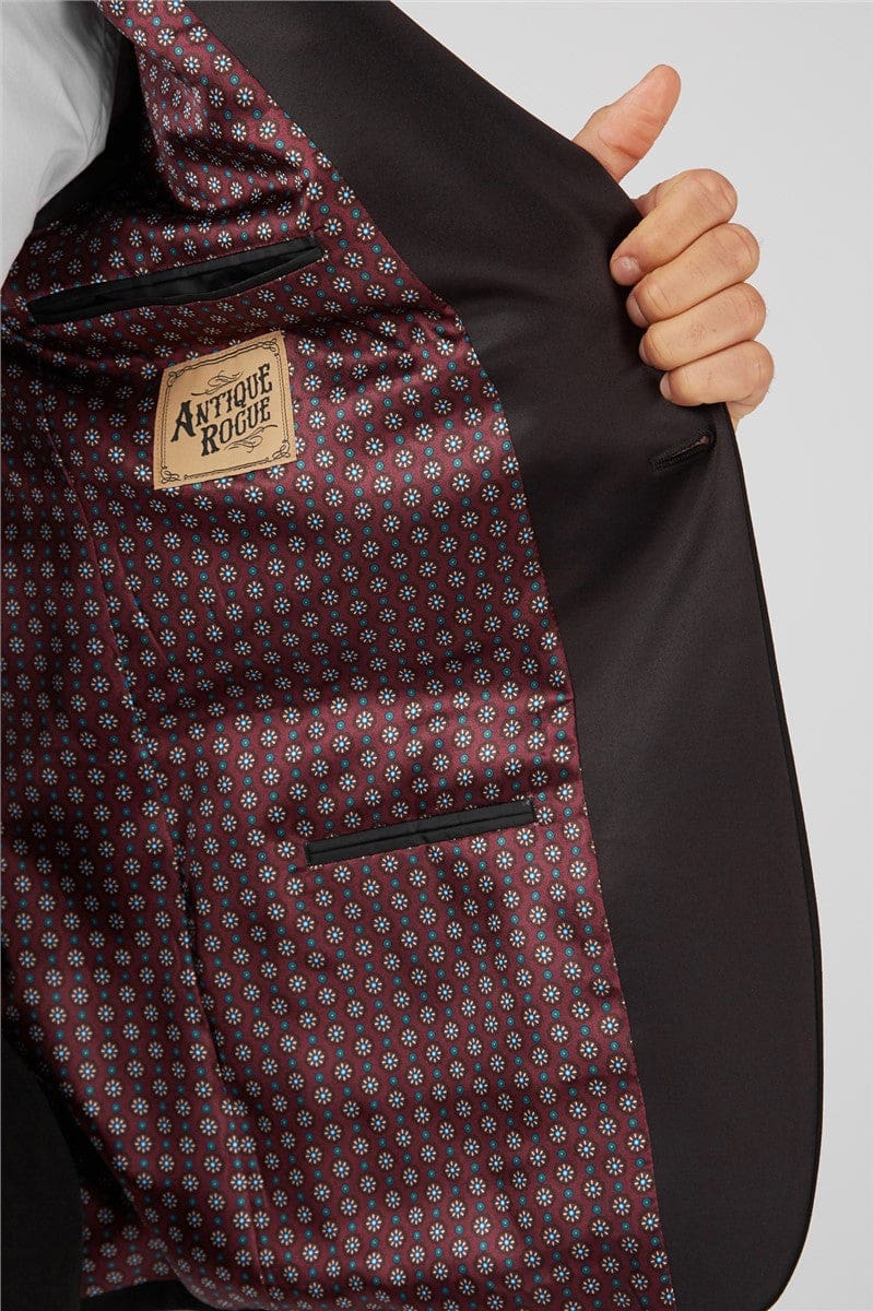 Vintage Burgundy Velvet Blazer for Women - Elegant Rogue Style Jacket for Evening Parties, Date Nights & Special Occasions