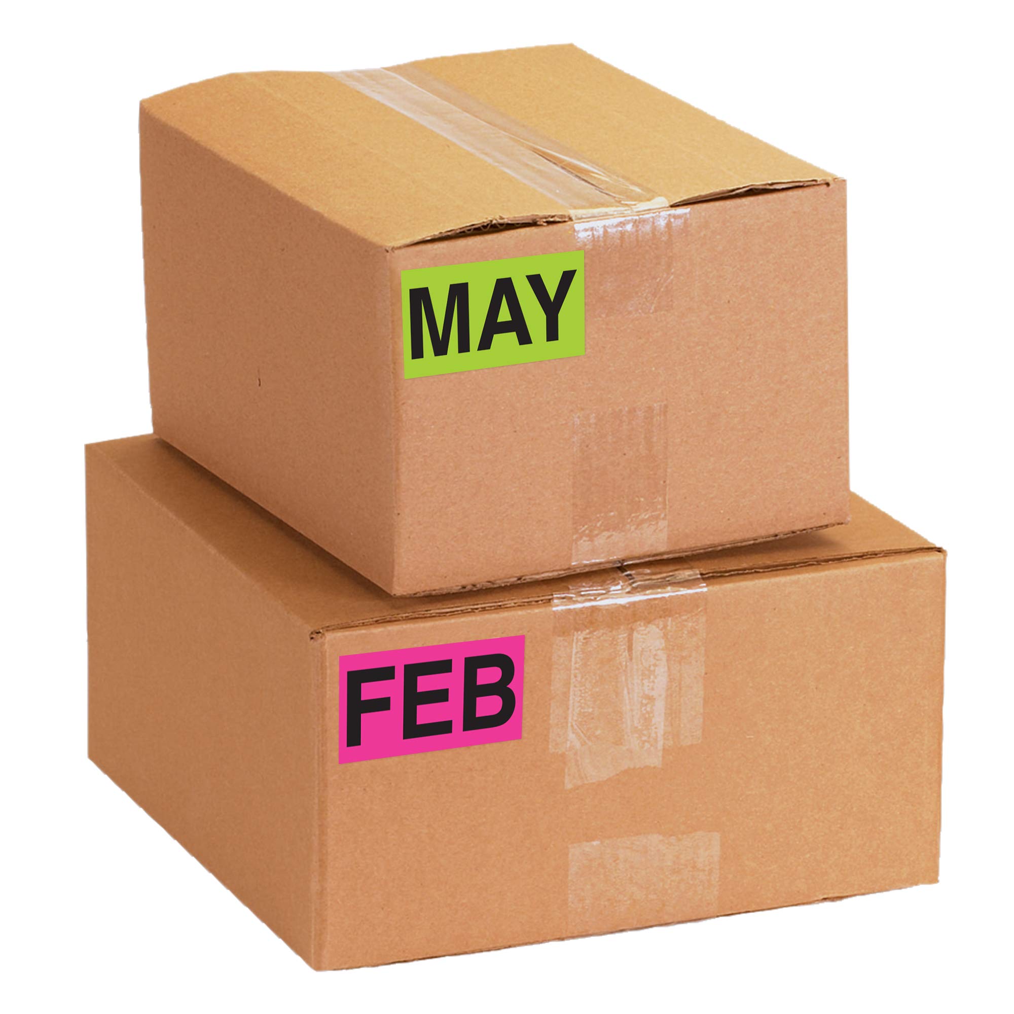 Tape Logic 2 x 3 Inch Easy Order Packs - 12 Months of The Year Labels for Office Organization, File Sorting & Monthly Planning