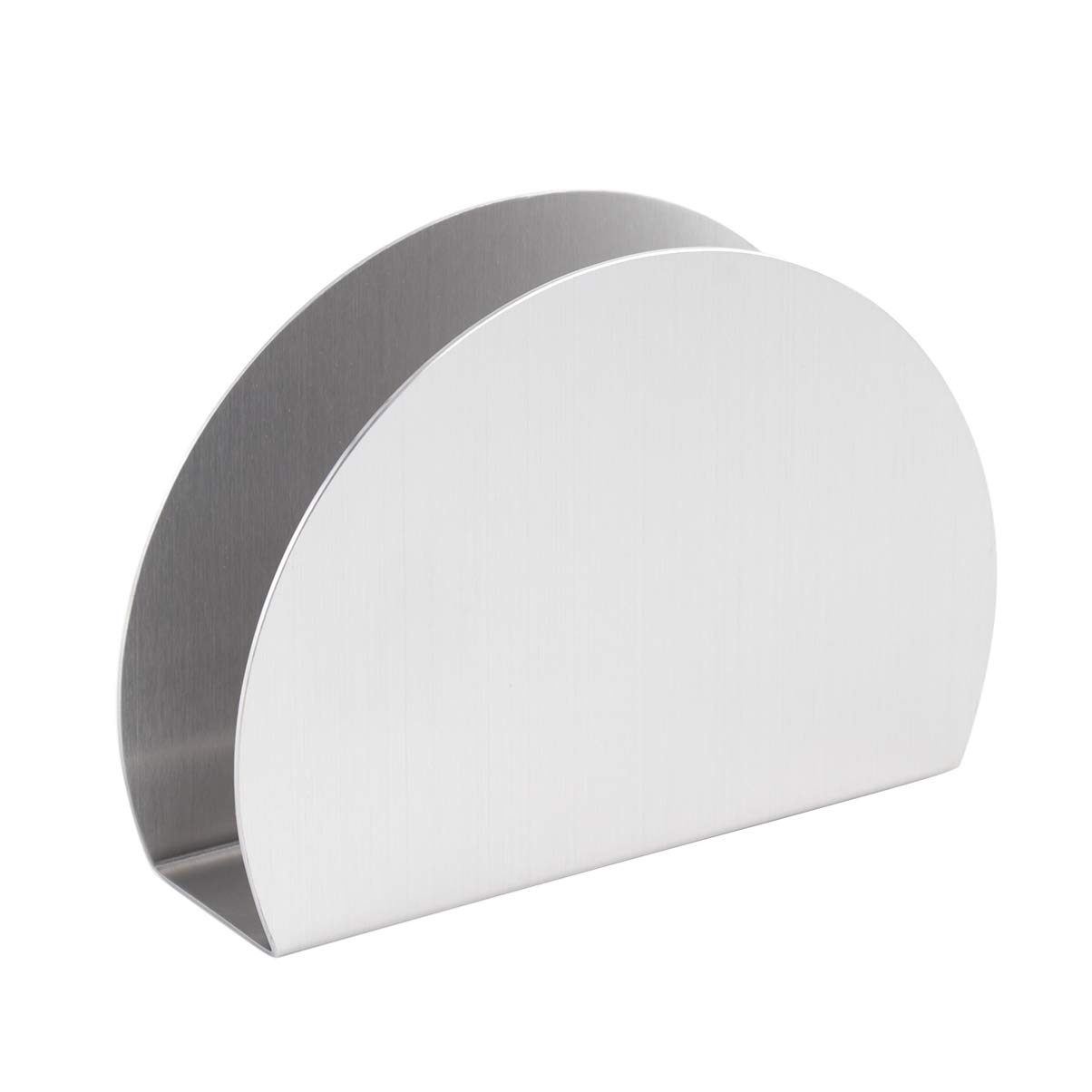 Premium Stainless Steel Paper Napkin Holder & Tissue Dispenser for Kitchen, Dining Table - Elegant Silver Design | Perfect for Restaurants, Cafes, and Home Use