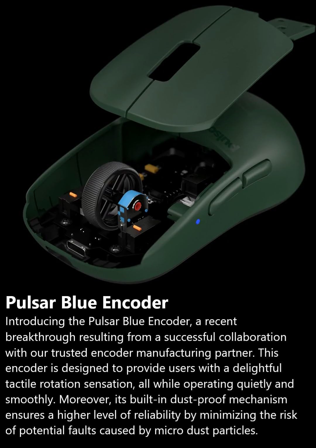 Pulsar X2H Wireless Gaming Mouse - Ultra Lightweight 54g, Symmetrical Design, PAW3395 26K DPI Sensor, 4K Dongle & 2.4GHz Connectivity, 100H Battery Life - Green | Perfect for FPS, MOBA & Esports Gaming
