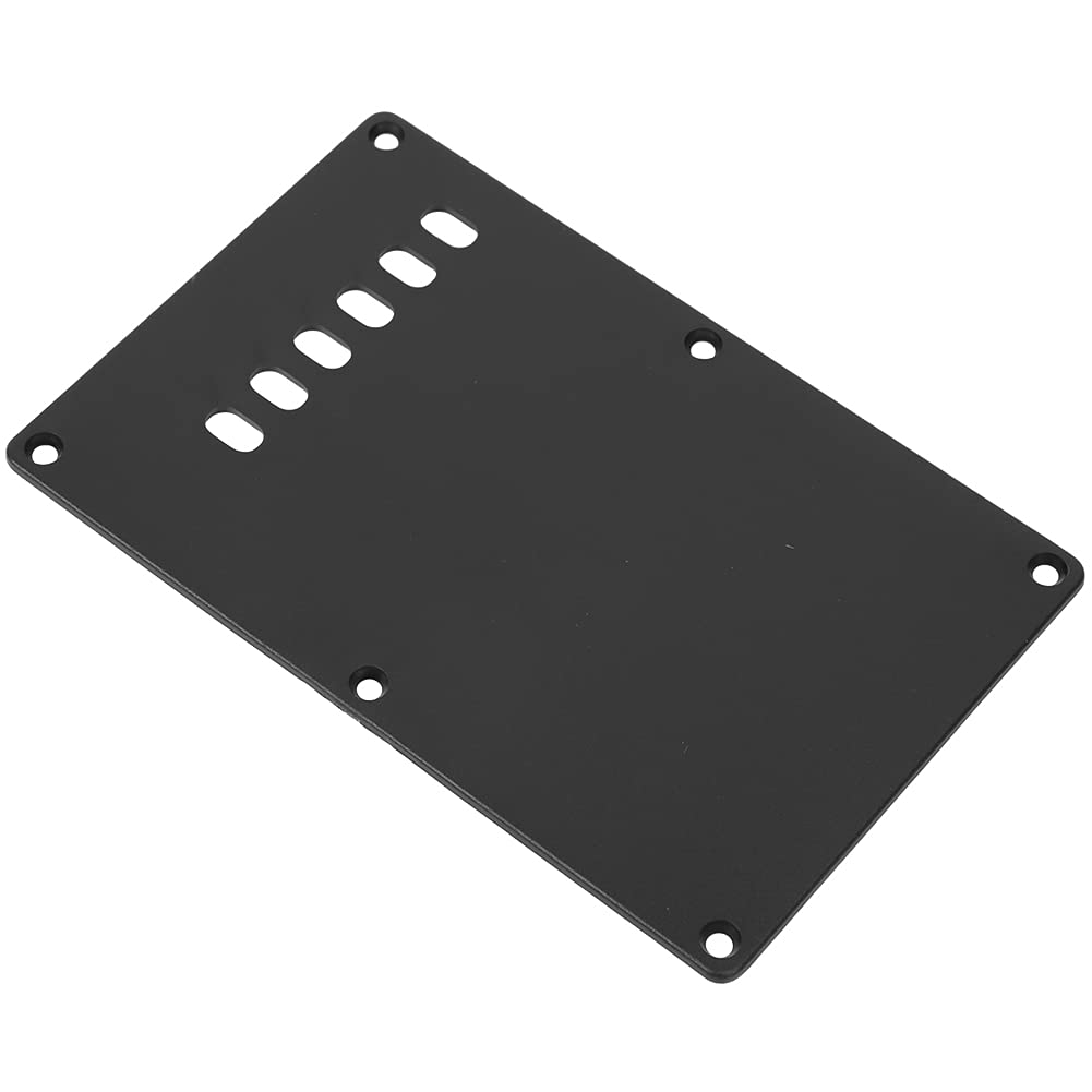 **CUEA Black Guitar Pickguard - High Strength Plastic Back Plate for Electric & Acoustic Guitars - Professional & Beginner Guitar Accessories - Perfect for Performances, Recording & Practice**