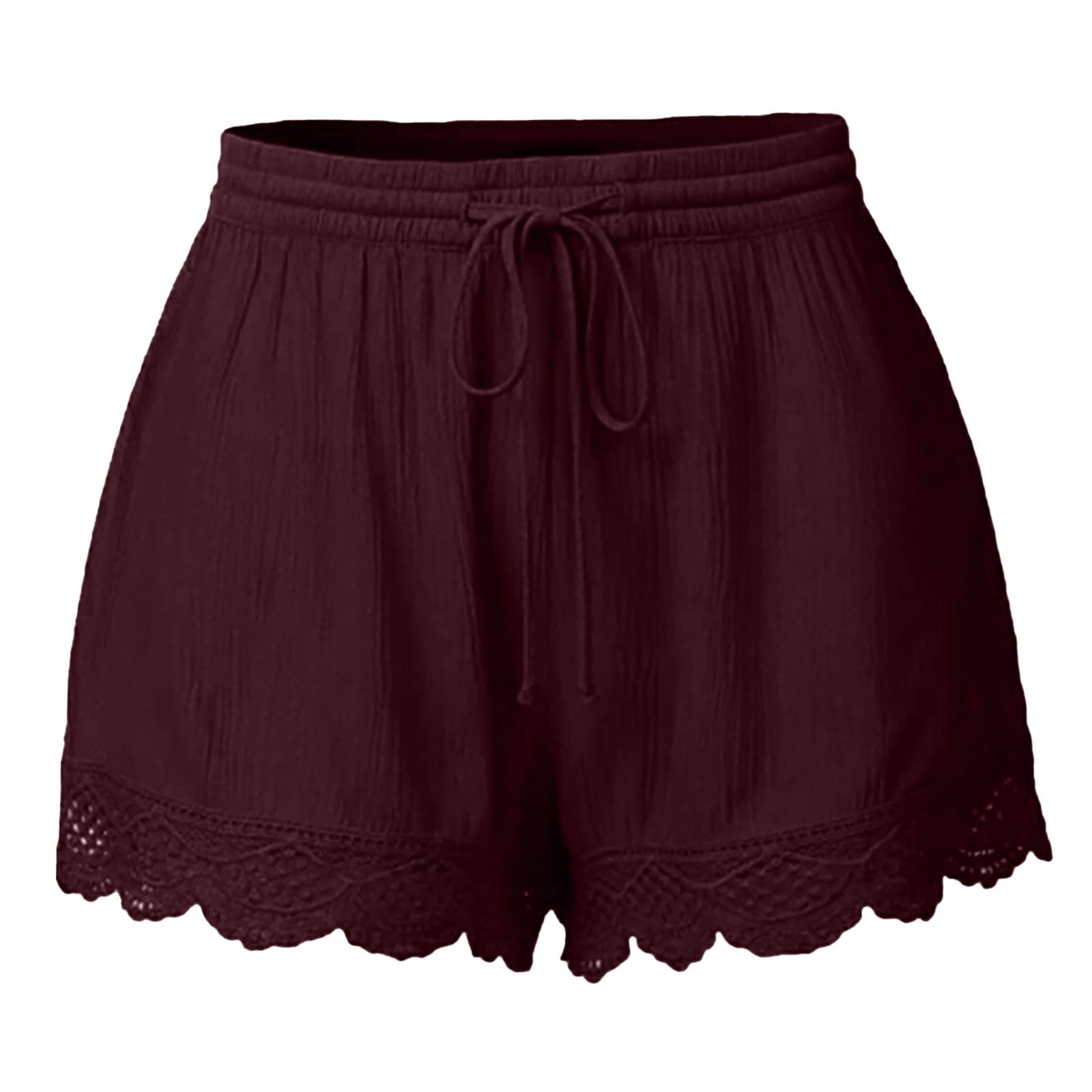 Women's Summer Athletic Shorts with Pockets - Workout & Beach Wear