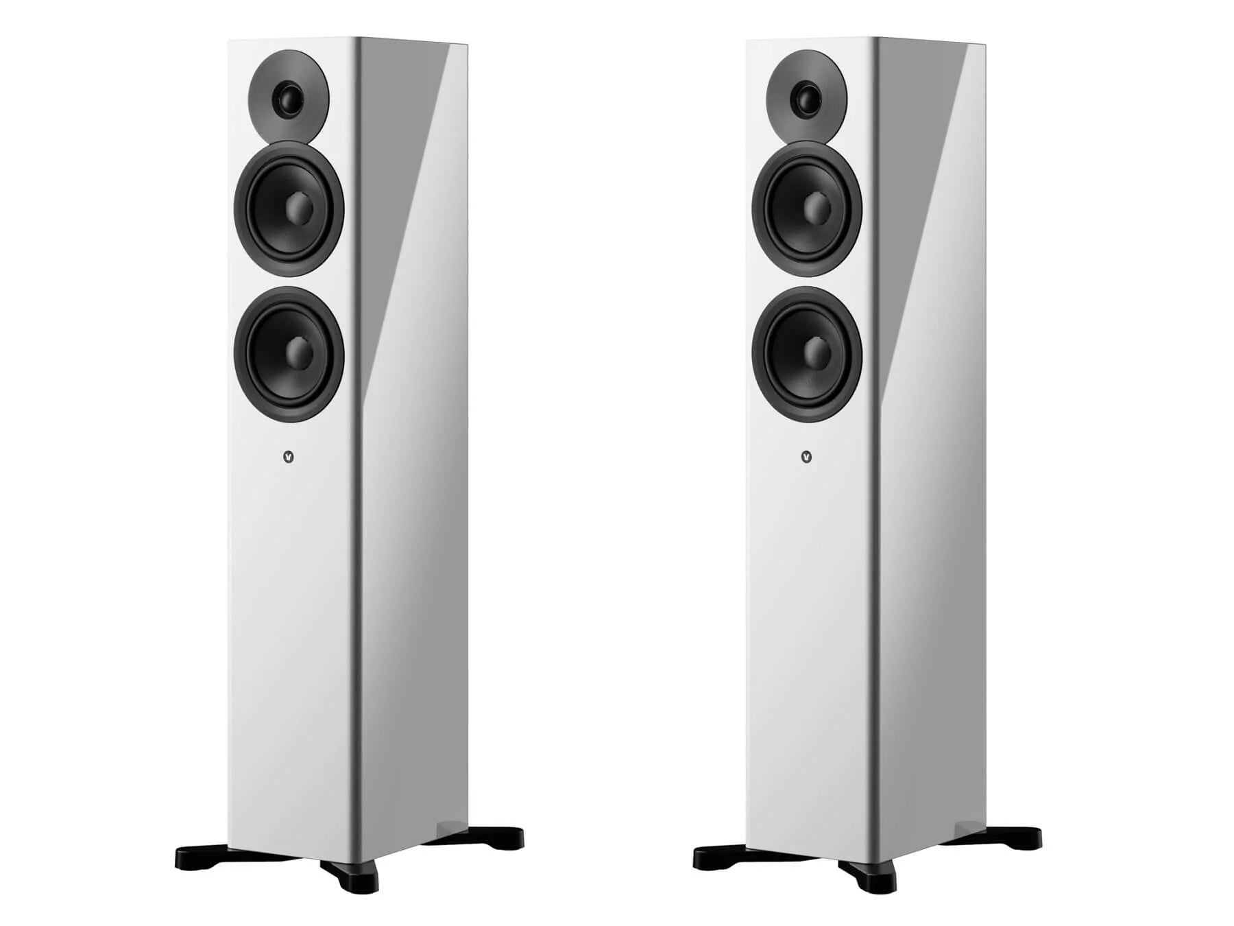 Dynaudio Focus 30 High-End Floorstanding Speakers (Pair) - Premium Home Audio System for Living Room & Home Theater Setup