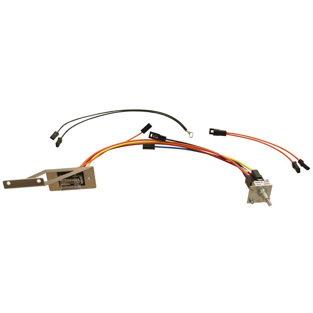 RAParts AMX10250 Blower Motor Switch Replacement Kit - Compatible with Select Vehicle Models - Perfect for HVAC System Repair & Maintenance