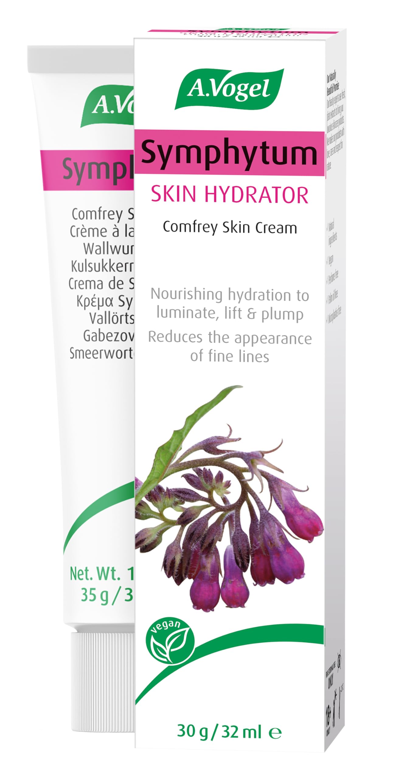 BIOFORCE Symphytum Cream 35g - Organic Comfrey Cream for Joint & Muscle Pain Relief - Soothes Bruises, Sprains & Arthritis - Natural Herbal Remedy for Home & Sports Use