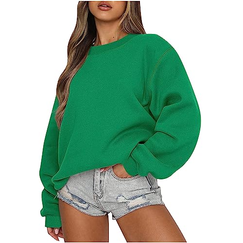 03-green?crew Neck Sweatshirt