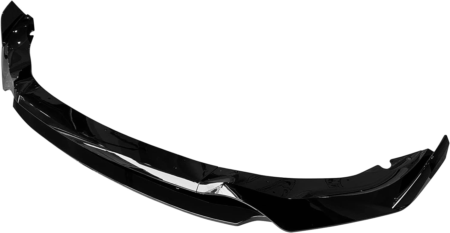 2019-2023 BMW G05 X5 M Sport Front Bumper Lip - Gloss Black ABS Spoiler for Enhanced Aerodynamics & Sporty Look | Perfect for Car Enthusiasts & Street Racing
