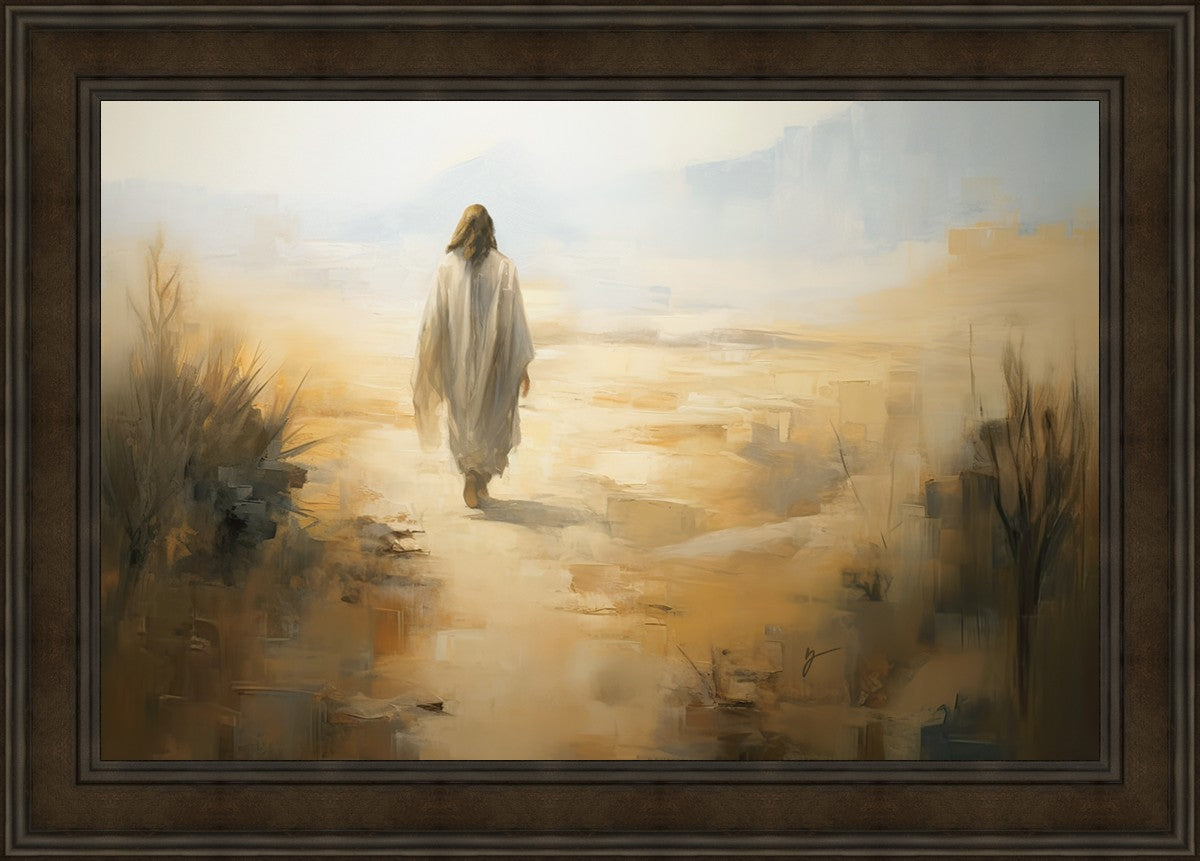 Embracing The Whispers of Solitude - Inspirational Wall Art for Home & Office Decor | Perfect for Meditation Rooms, Living Spaces & Gift Giving