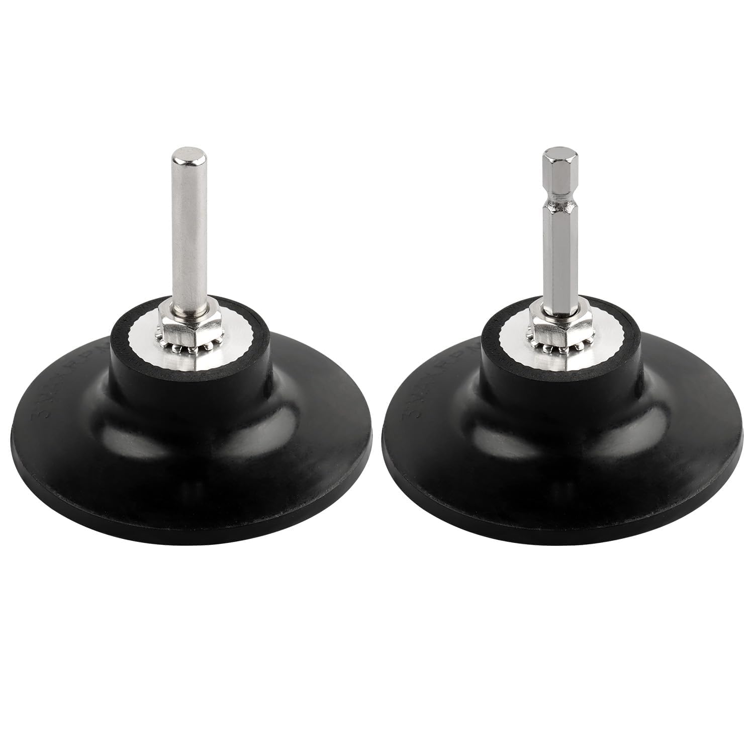 2 Pack Roloc Disc Pad Holder, 3 Inch Quick Change Sanding Disc Holder with 1/4