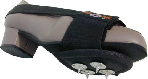 Ice Traction Cleats - Non-Slip Snow & Ice Grips for Shoes - Perfect for Winter Hiking, Running & Walking on Slippery Surfaces
