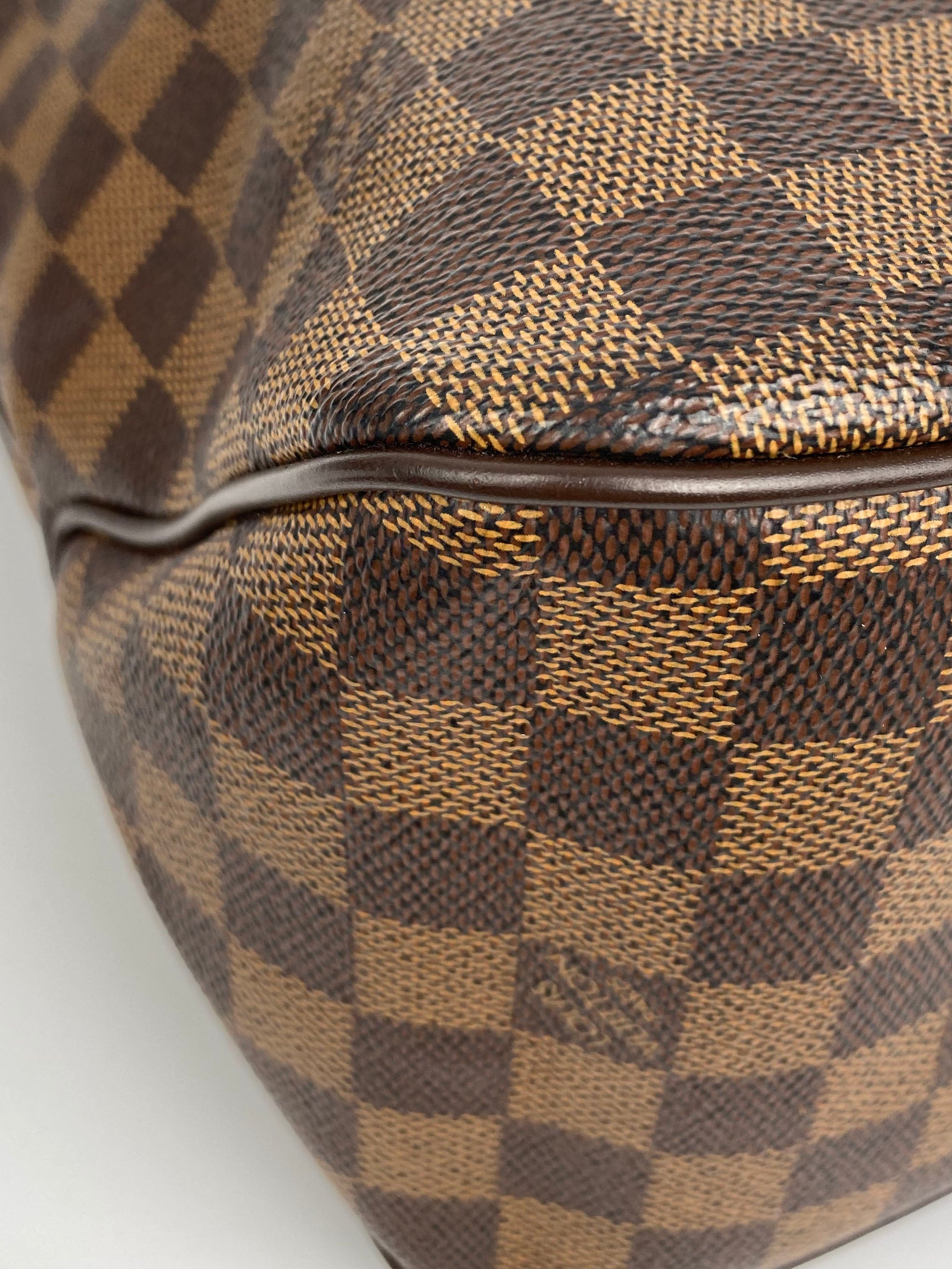 Authentic Louis Vuitton Damier Ebene Delightful MM Shoulder Bag - Luxury Leather Handbag for Women | Perfect for Work, Travel & Everyday Use