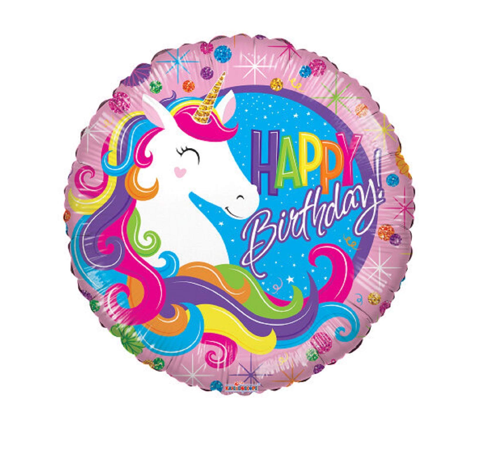 Magical Unicorn Birthday Balloons - Rainbow Themed Party Decorations for Girls, Kawaii Unicorn Party Supplies, Perfect for Birthday Parties, Baby Showers & Gender Reveals