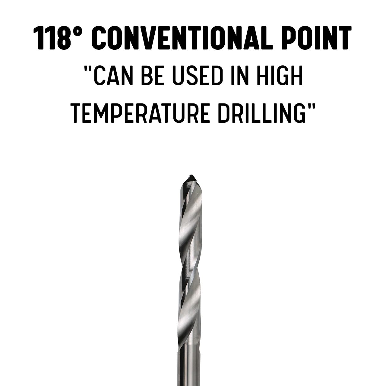 Drill America Y Solid Carbide Drill Bit - DMOD Series | High-Speed Precision Drilling for Metal, Wood & Plastic | Perfect for DIY, Construction & Industrial Applications