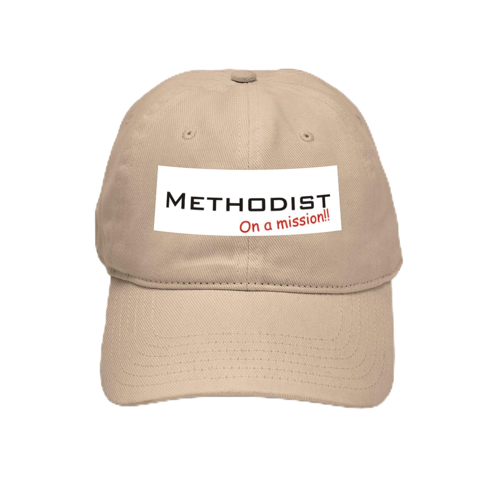 Methodist Mission Adjustable Baseball Cap - Church & Outdoor Wear
