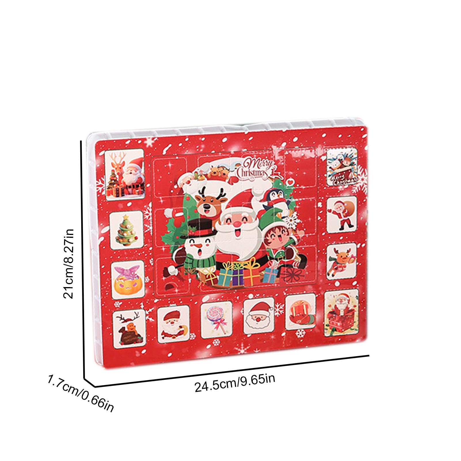 24 Days Christmas Advent Calendar Bracelet Kit - DIY Jewelry Making Set with Charms for Holiday Gifts, Party Favors & Festive Decorations | Perfect for Christmas Countdown, Gift Exchanges & Winter Celebrations