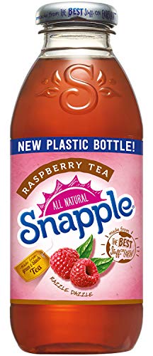 Snapple Raspberry Iced Tea - 16 fl oz (12 Pack) | Refreshing Fruit-Flavored Drink for Parties, Picnics & Office Snacks | Gluten-Free & Non-GMO Beverage