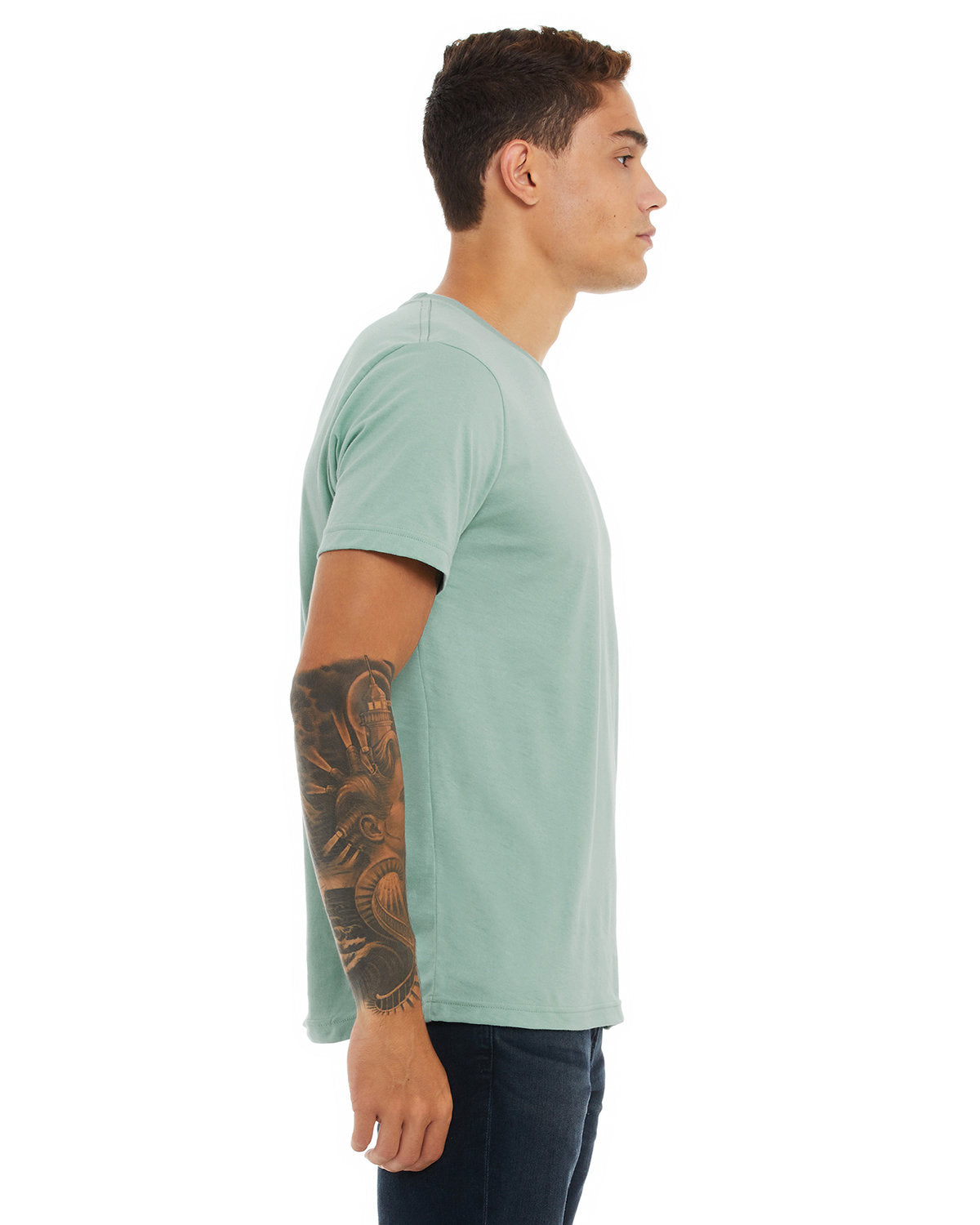 Bella + Canvas 3001C Unisex Jersey Short Sleeve T-Shirt - Soft Cotton Tee for Men & Women - Perfect for Casual Wear, Screen Printing, and Everyday Outfits
