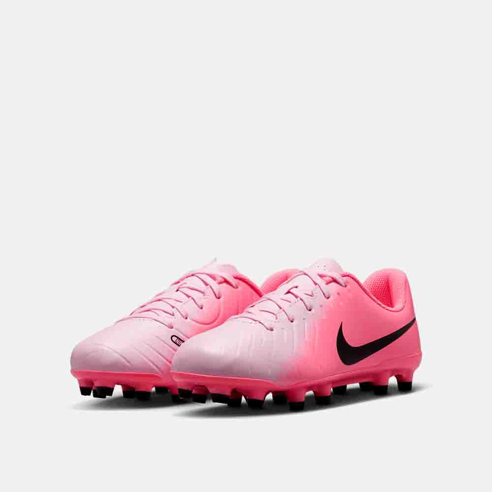Nike Tiempo Legend 10 Club Soccer Cleats for Kids - Youth Football Shoes with Firm Ground Studs - Perfect for Training & Matches on Natural Grass Fields