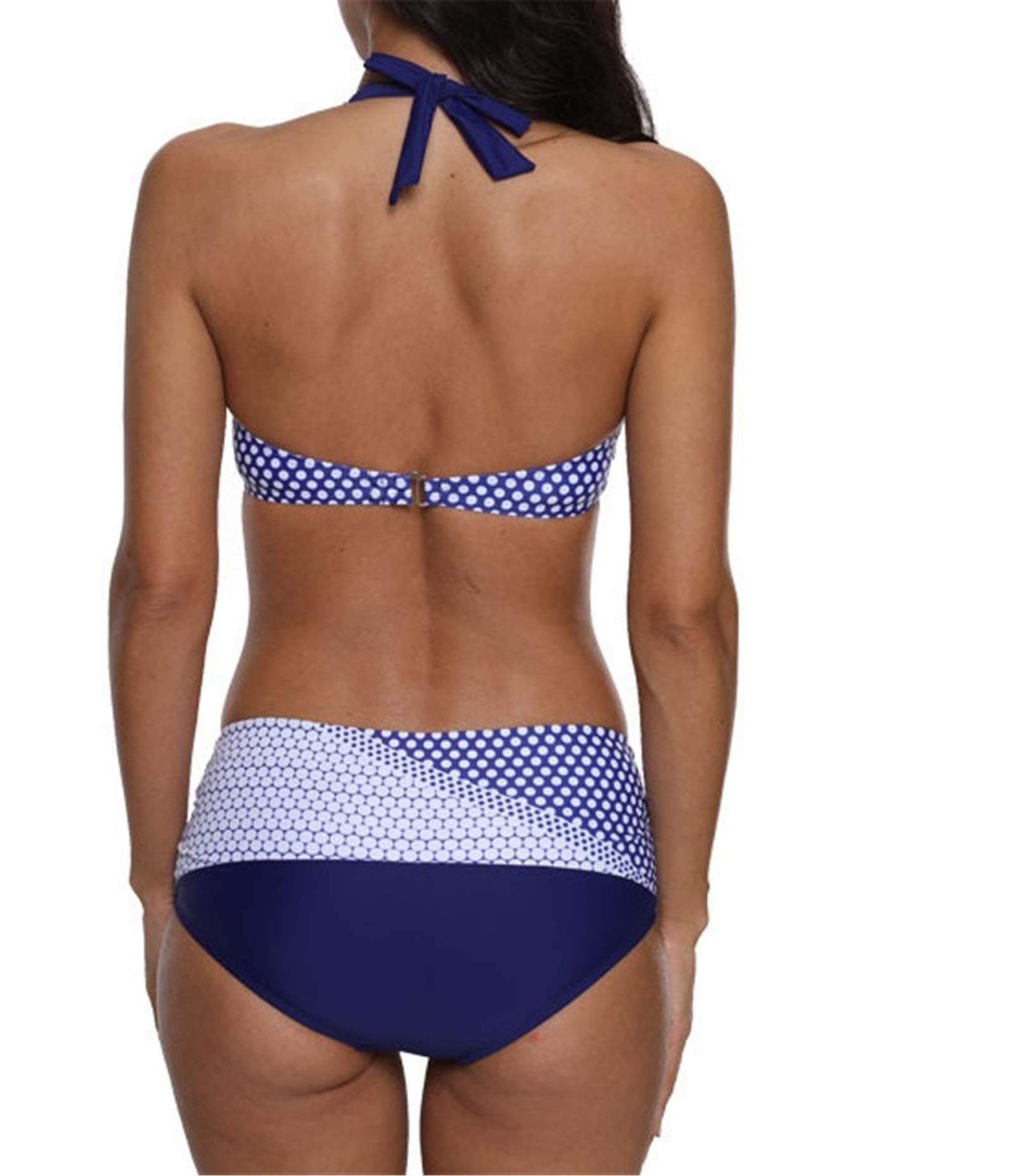 Sexy Two Piece Swimsuits for Women - High Waist Bikini Set with Tops & Bottoms, Summer Bathing Suit for Beach, Pool & Vacation