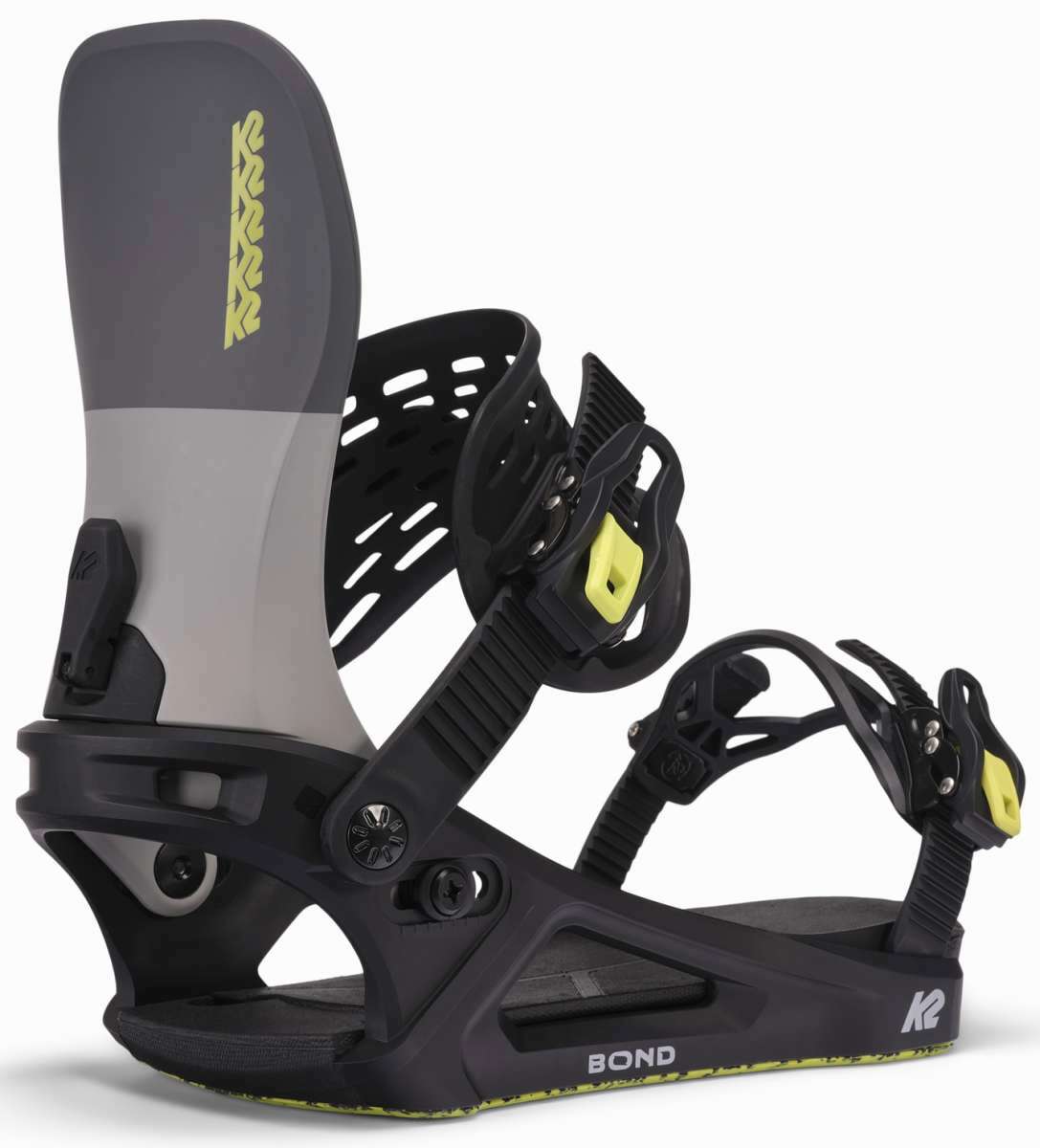 K2 Bond Snowboard Bindings 2025 - High-Performance Snowboard Bindings for All-Mountain & Freestyle Riding - Perfect for Powder, Park & Backcountry Adventures