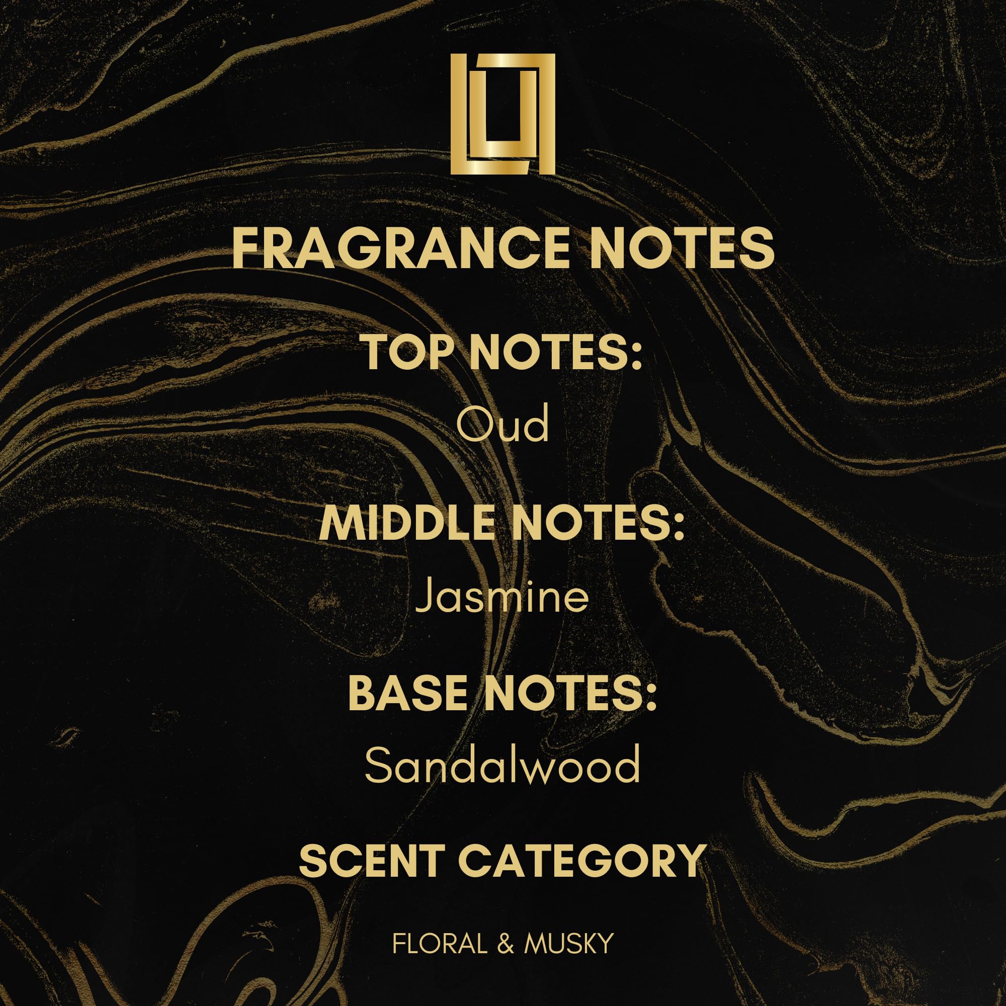Lulu Candles Jazzy Gal - Jasmine, Oud & Sandalwood Eau De Parfum | Travel Size Perfume (1 FL Oz) | Vegan & Cruelty-Free | Perfect for Gifts, Travel & Everyday Fragrance