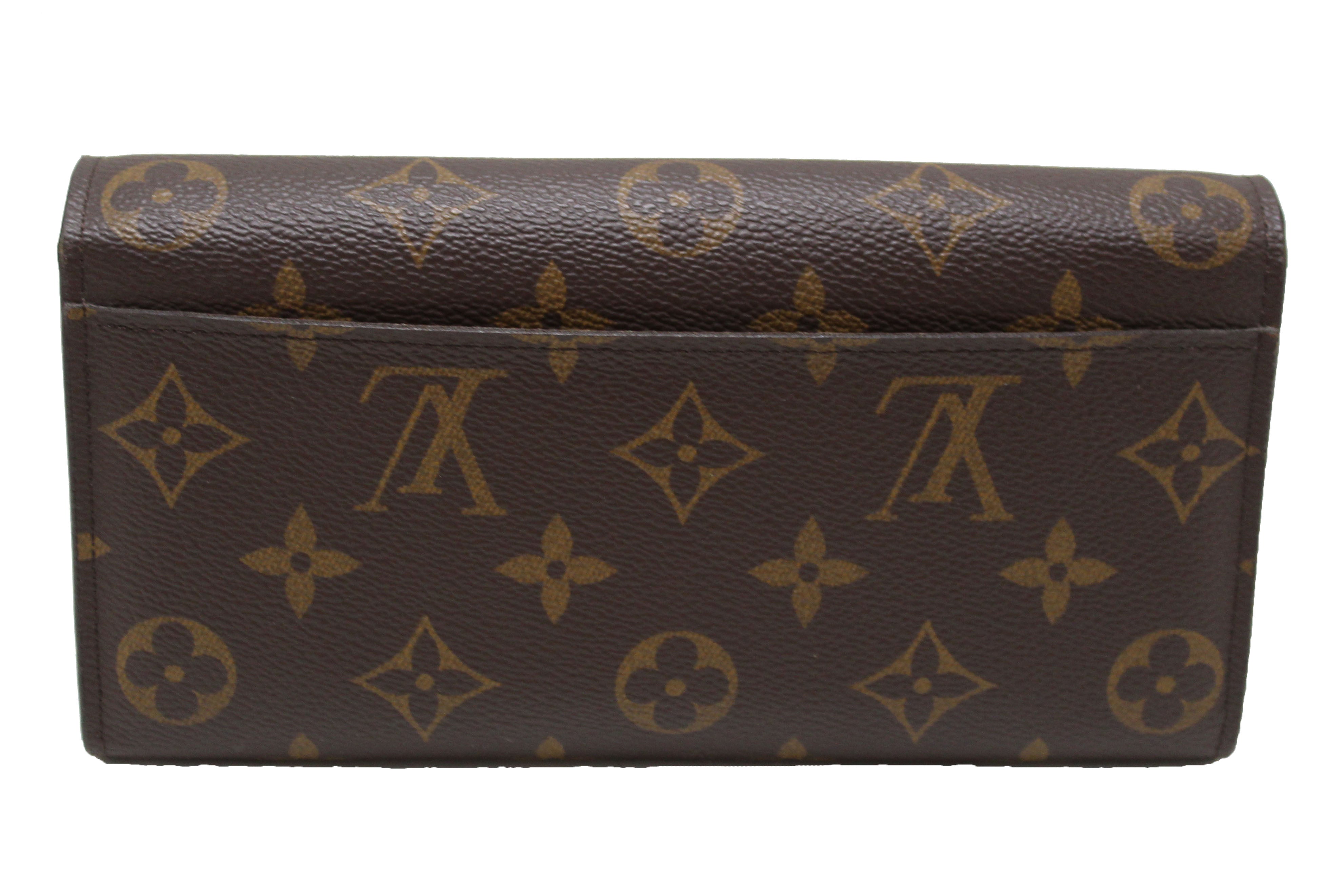 Authentic Louis Vuitton Monogram Sarah Wallet - Luxury Women's Bifold Wallet for Everyday Use & Special Occasions