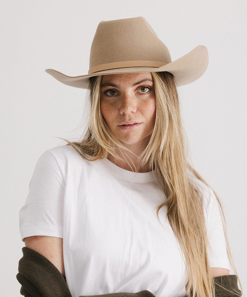Shane Genuine Leather Cowboy Hat for Men & Women - Western Rodeo Style Sun Protection - Perfect for Country Music Festivals, Rodeos & Outdoor Adventures