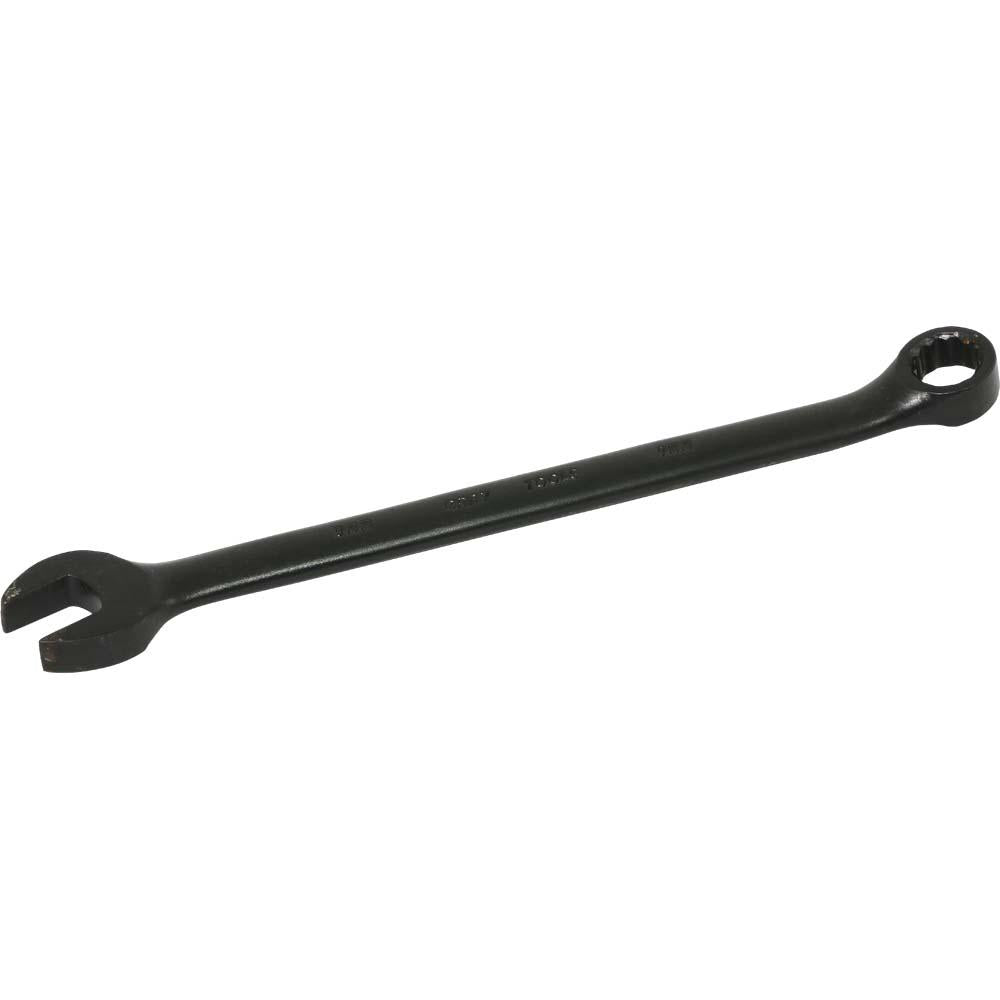 12-Piece Metric Combination Wrenches Set - 15° Offset Design with Black Oxide Finish - Perfect for Automotive Repair, Machinery Maintenance & DIY Projects