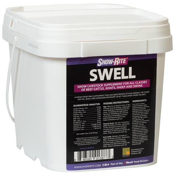 ShowRite Swell Livestock Top Dress Supplement for Cattle & Horses - Premium Weight Gain & Nutrition Booster for Pasture Grazing & Show Animals