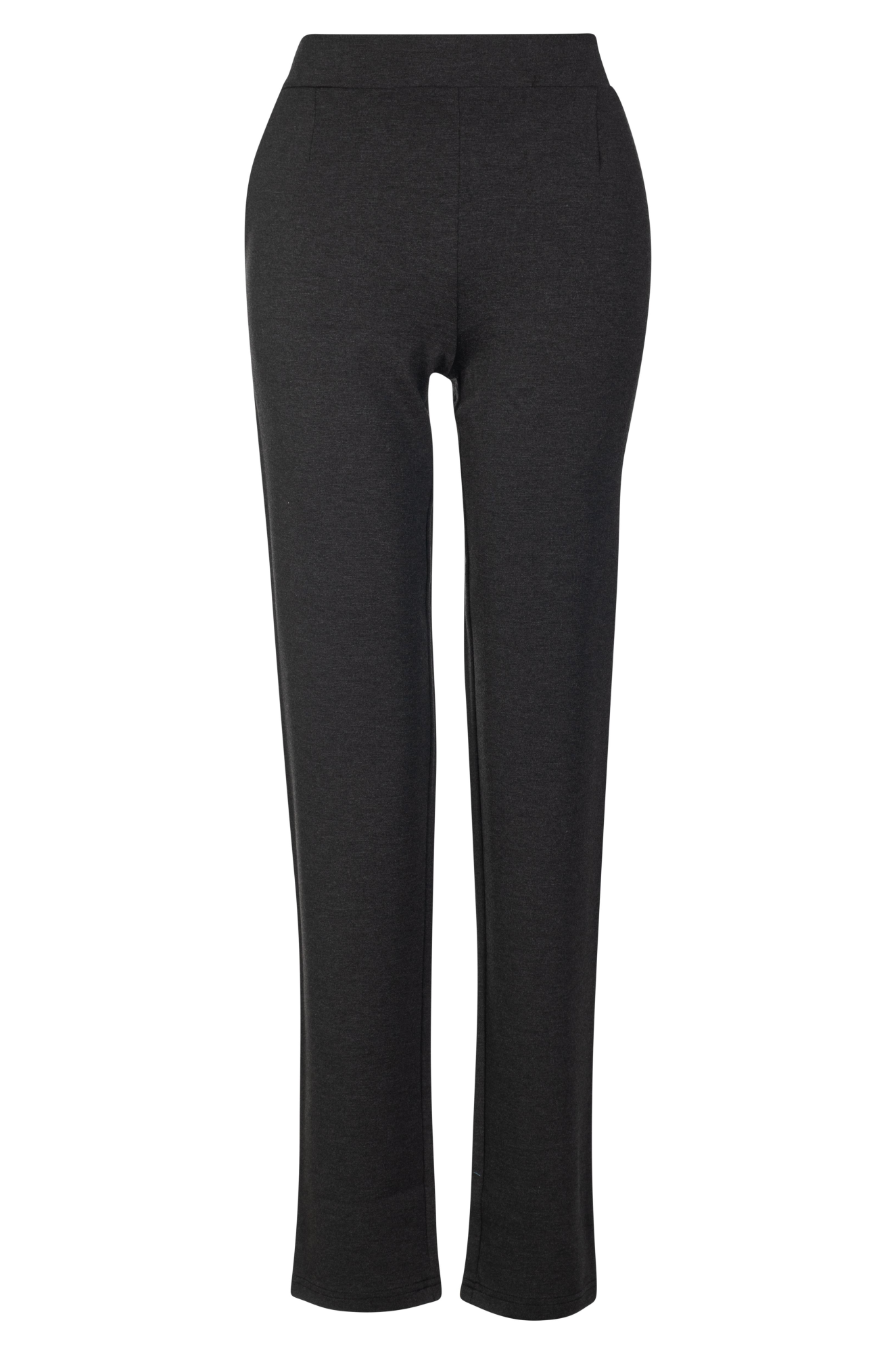 Pull-On New Ponti Regular Pants - Charcoal Marle 7764BR | Comfortable Stretch Work Pants for Office & Business Casual Wear