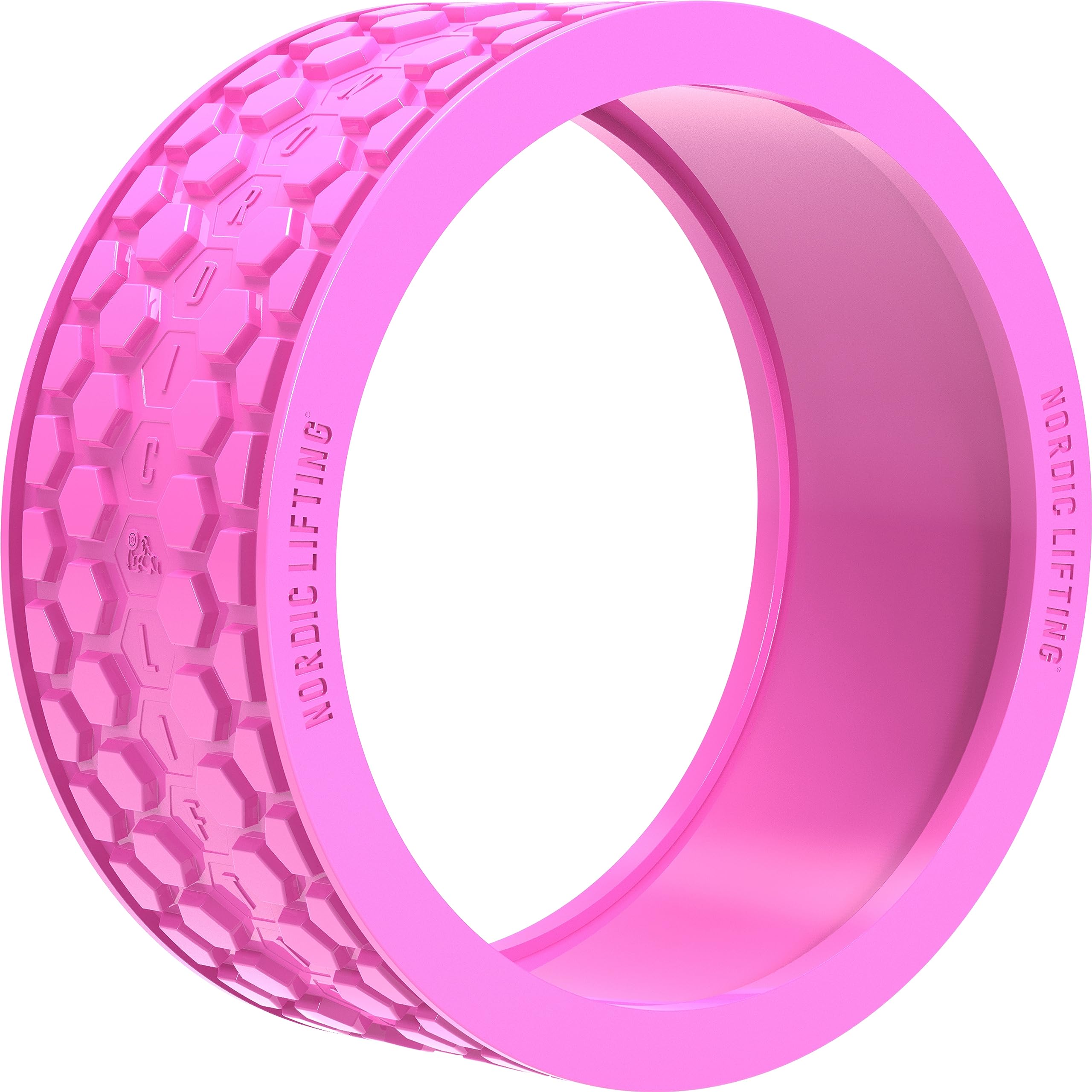 Nordic Lifting Yoga Wheel for Back Pain Relief - Premium Back Stretcher & Mobility Enhancer for Yoga, Pilates, and Home Workouts