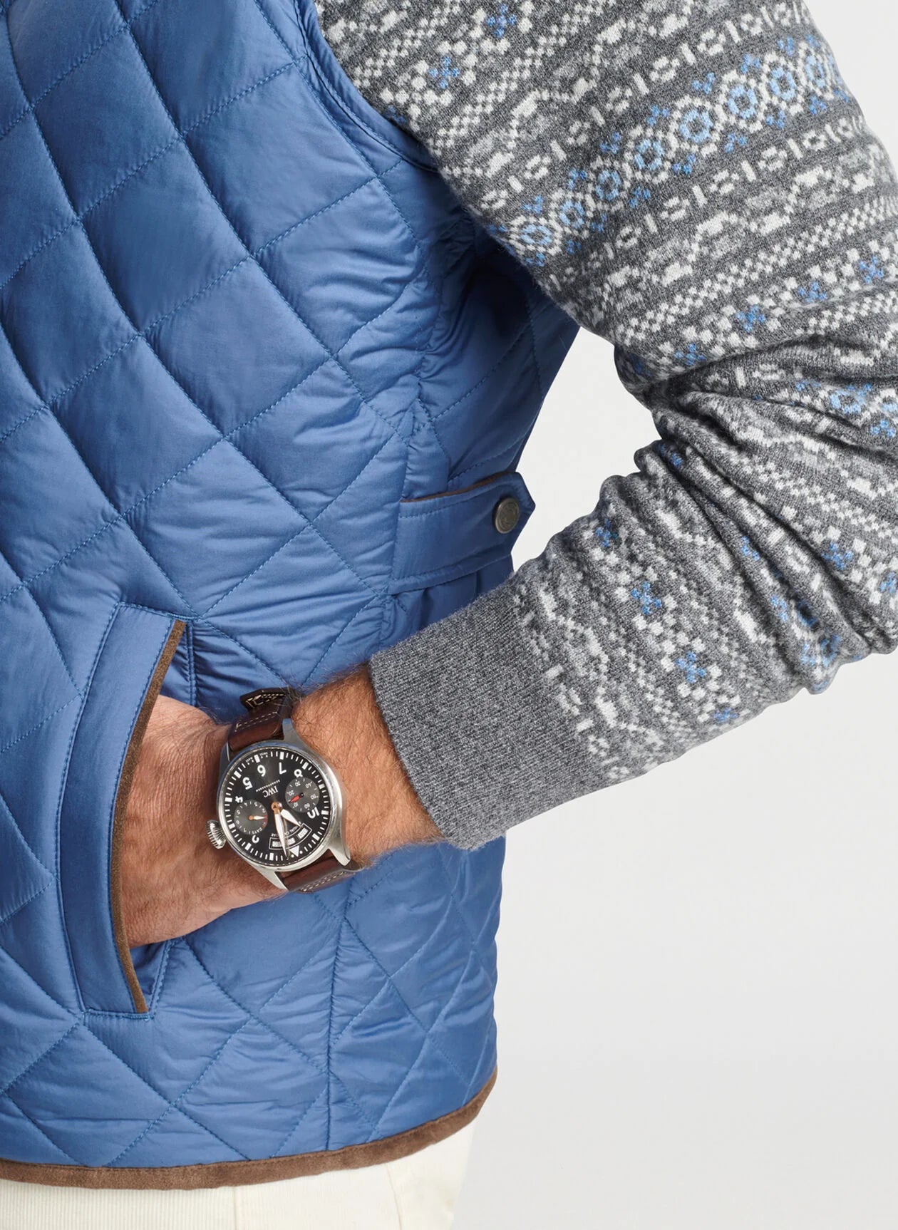 PETER MILLAR ESSEX Quilted Vest for Men - Lightweight, Warm, and Stylish - Perfect for Outdoor Activities, Casual Wear, and Layering in Fall & Winter