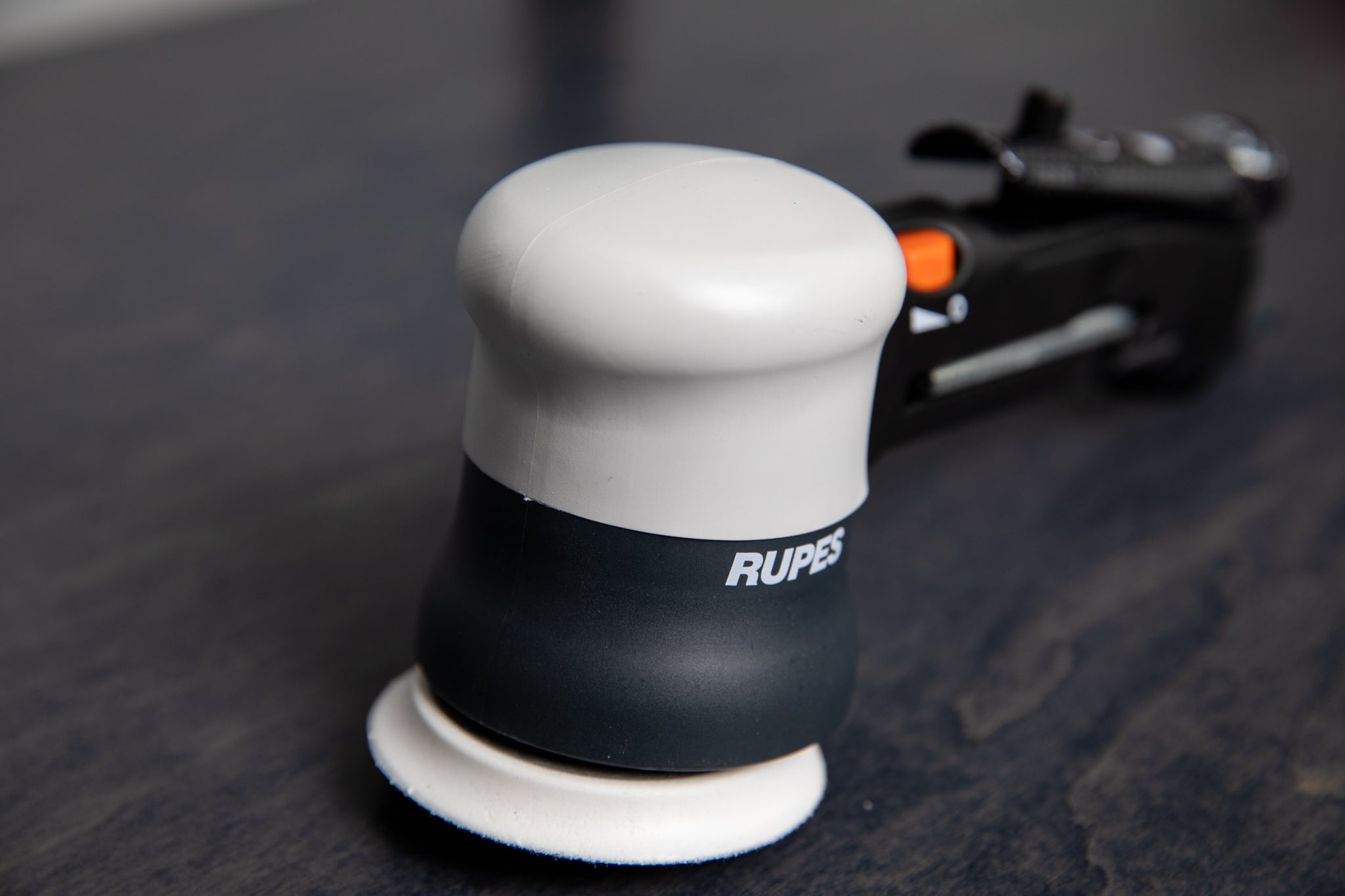 RUPES LHR75 3 BigFoot Random Orbital Pneumatic Polisher - Professional Car Detailing Tool for Paint Correction & Buffing - Perfect for Auto Shops & DIY Enthusiasts
