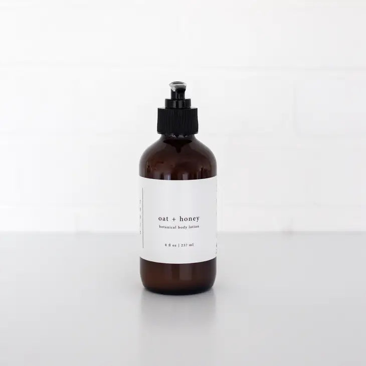 Vegan Oat & Honey Body Lotion - Organic, Cruelty-Free Moisturizer for Dry Skin | Perfect for Daily Hydration & Sensitive Skin Care
