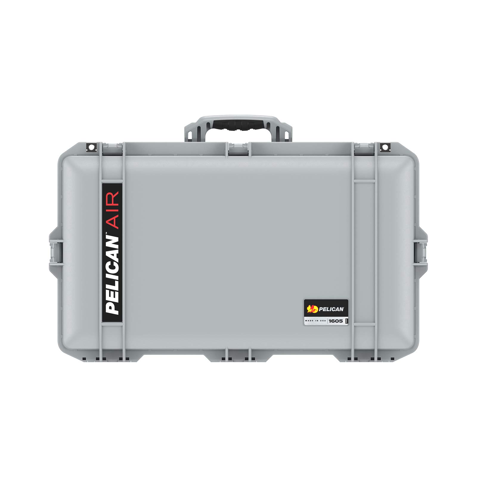 Pelican Air 1605 Protective Hard Case - Lightweight Silver Waterproof Travel Case for Camera, Electronics & Equipment | Perfect for Air Travel, Outdoor Adventures & Professional Gear Storage