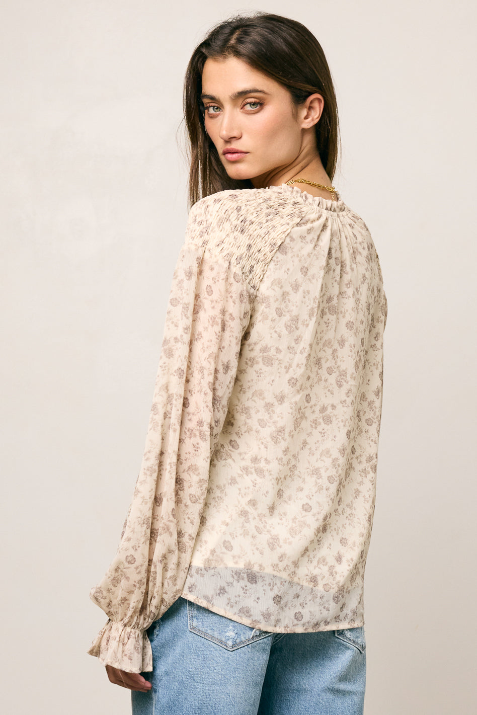 Knightley Button Down Blouse for Women - Elegant Casual & Office Wear - Perfect for Work, Dates, and Everyday Outfits