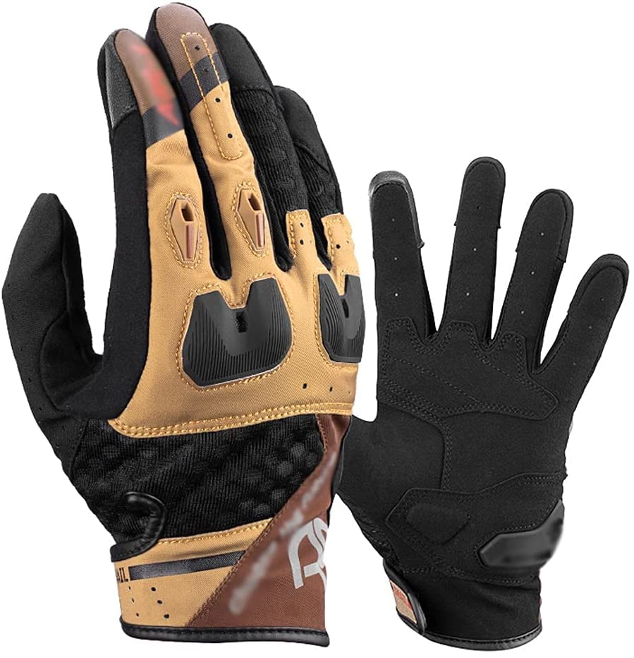**Shock-Absorbing Touch Screen Bike Gloves - Breathable Cycling Gloves for Motorcycle, Mountain Biking & Workout - Comfortable & Durable Riding Gloves for Men & Women**    *(Perfect for Commuting, Off-Road Adventures & Fitness Training)*