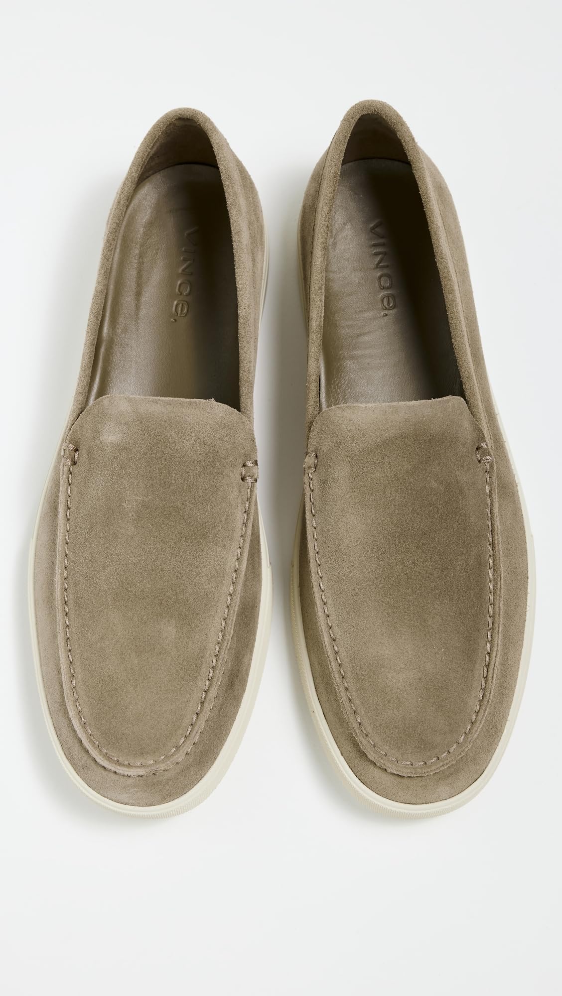 Vince Men's Sonoma Leather Loafers - Comfortable Slip-On Dress Shoes for Business, Casual & Office Wear