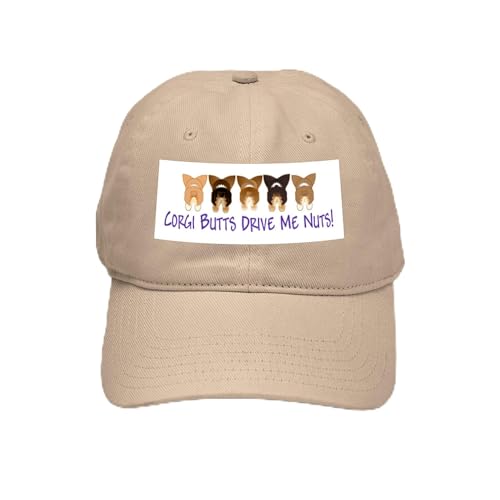 Khaki - Corgi Butts Drive Me Nuts Cap