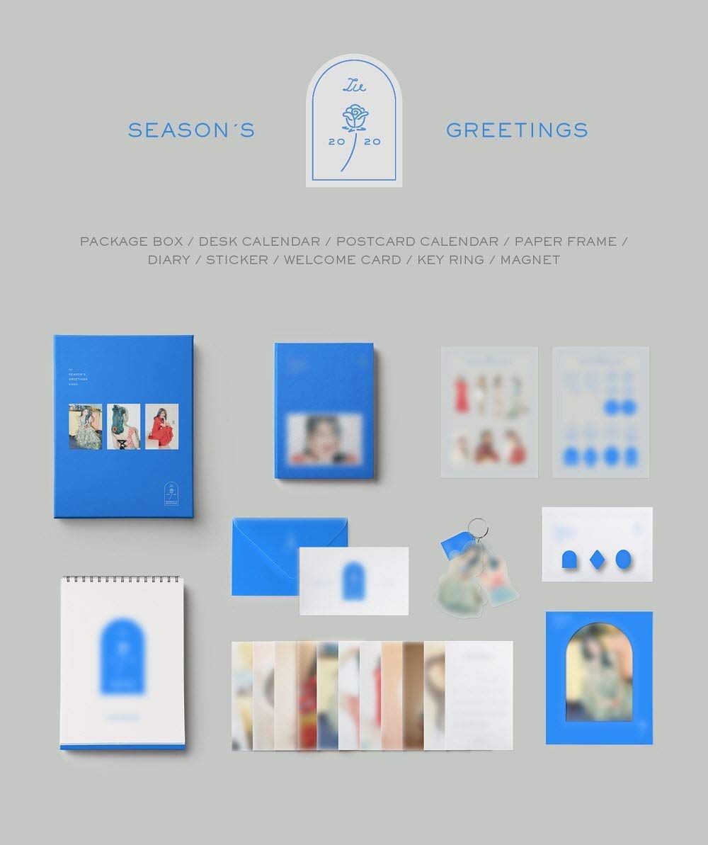 K-POP IU - 2020 Season's Greetings Full Package with Bonus Photocards Set | Perfect for K-POP Fans Collectors and Gift Giving