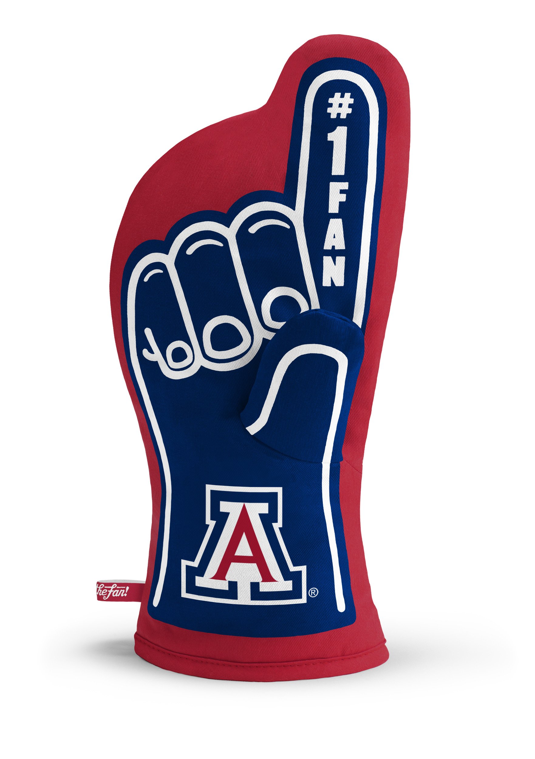YouTheFan NCAA #1 Oven Mitt - Heat Resistant Kitchen Glove for Baking, Grilling & Cooking - Perfect for College Sports Fans & Home Chefs
