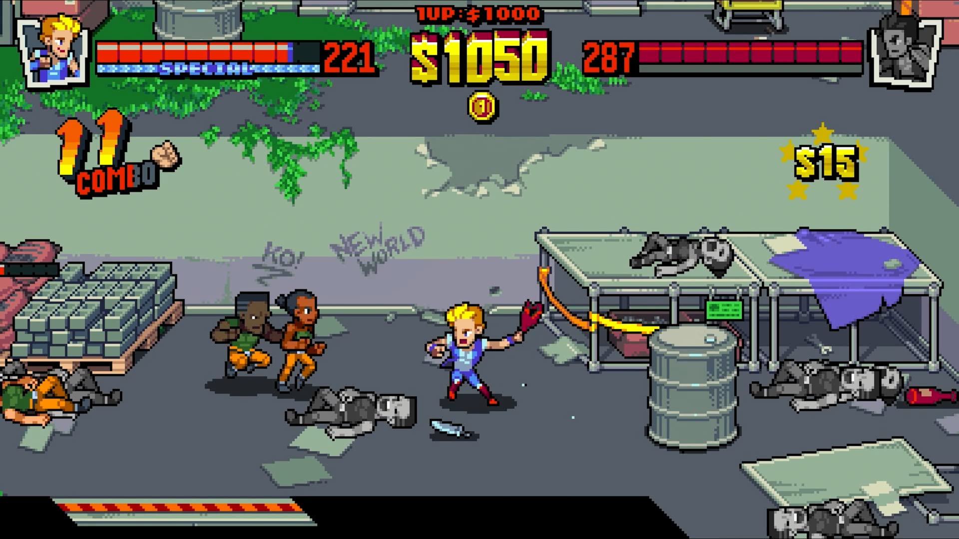 Modus - Double Dragon Gaiden: Rise of the Dragons for PS5 | Classic Beat 'Em Up Arcade Game | Perfect for Retro Gaming Fans & Co-op Play