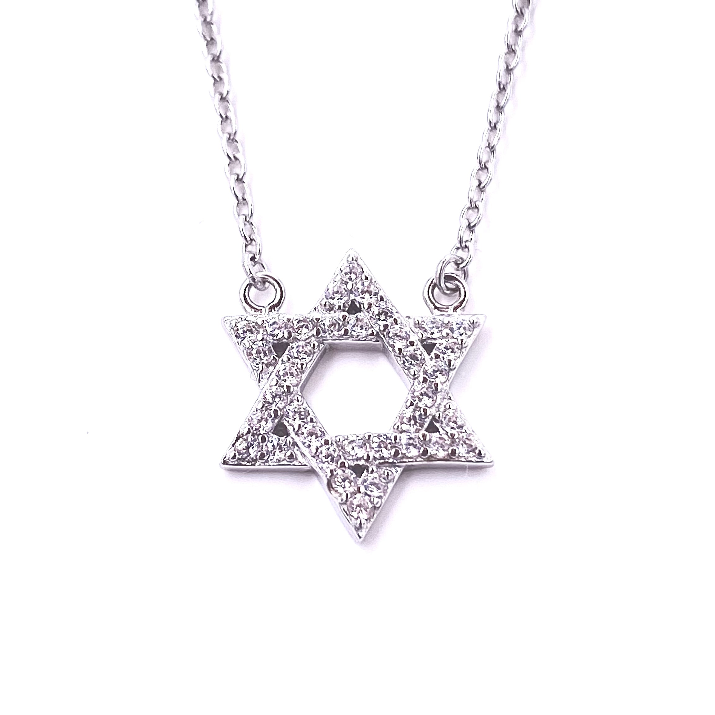 Ashley Gold Sterling Silver CZ Star Necklace for Women - Elegant Cubic Zirconia Pendant Jewelry Gift for Birthday, Anniversary & Valentine's Day | Perfect for Everyday Wear & Special Occasions