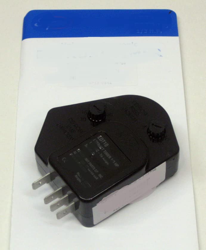 Universal Refrigerator Defrost Timer Control 120V 10A EDT10 - Compatible with Most Refrigerator Models for Efficient Frost Removal