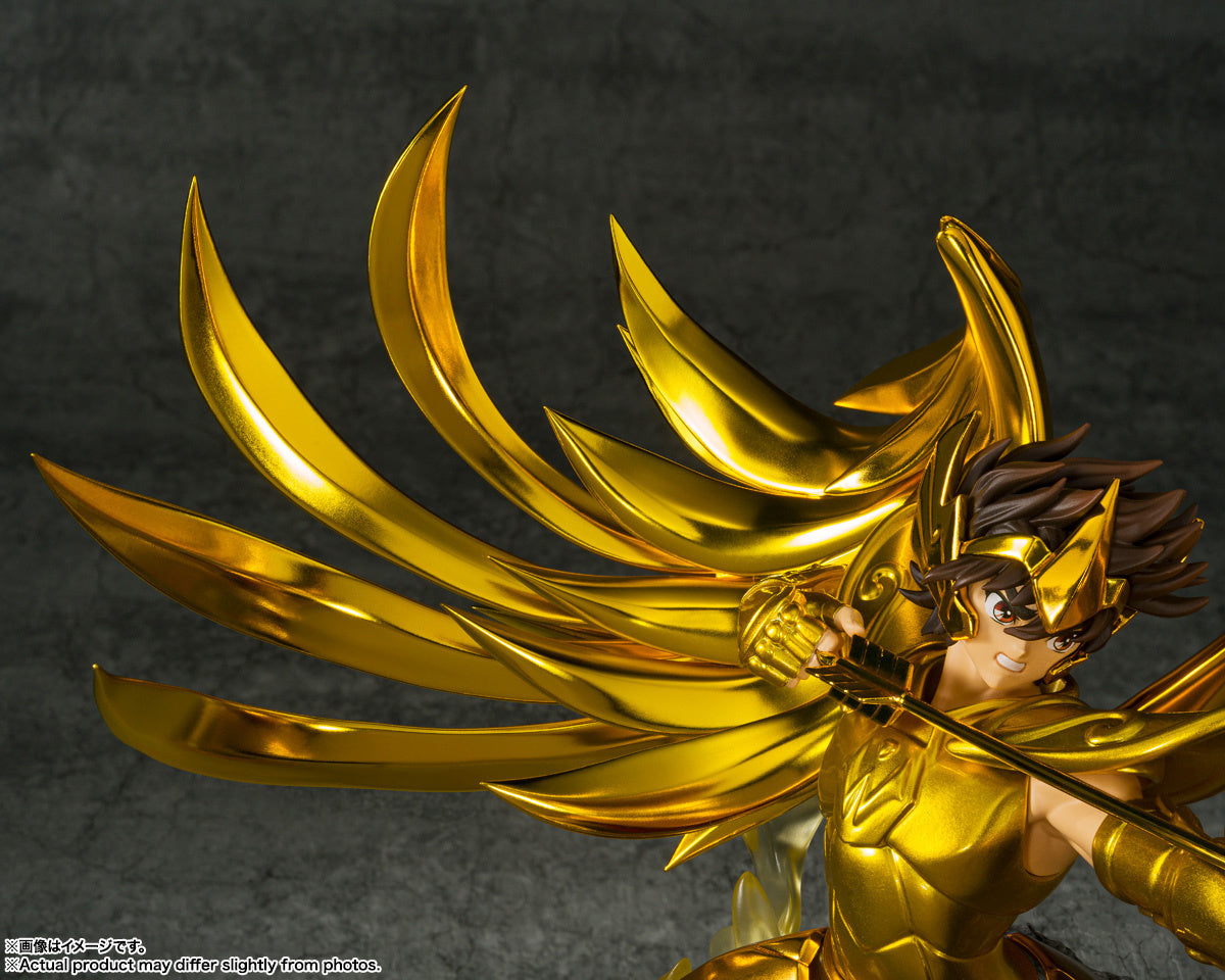 Figuarts Zero Touche Metallique Saint Seiya Sagittarius Seiya Statue - Anime Collectible Figure for Display & Gifting | Perfect for Home Decor, Office Display, and Anime Fans Collection