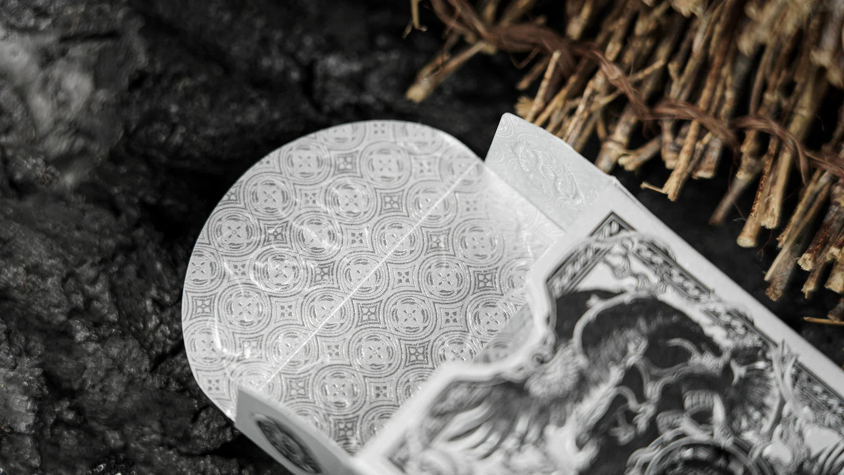 Premium ARK Black Gold Box Set - Vermilion Bird Playing Cards for Poker, Magic Tricks & Collectors | Elegant Gift for Card Game Enthusiasts