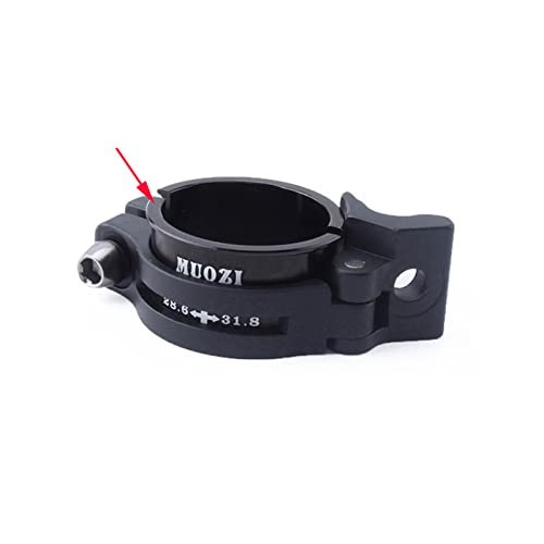 Shimano Front Derailleur Clamp Adapter Kit - 28.6mm, 31.8mm, 34.9mm Sizes for Bike Derailleur Adjustment | Perfect for Mountain & Road Bikes